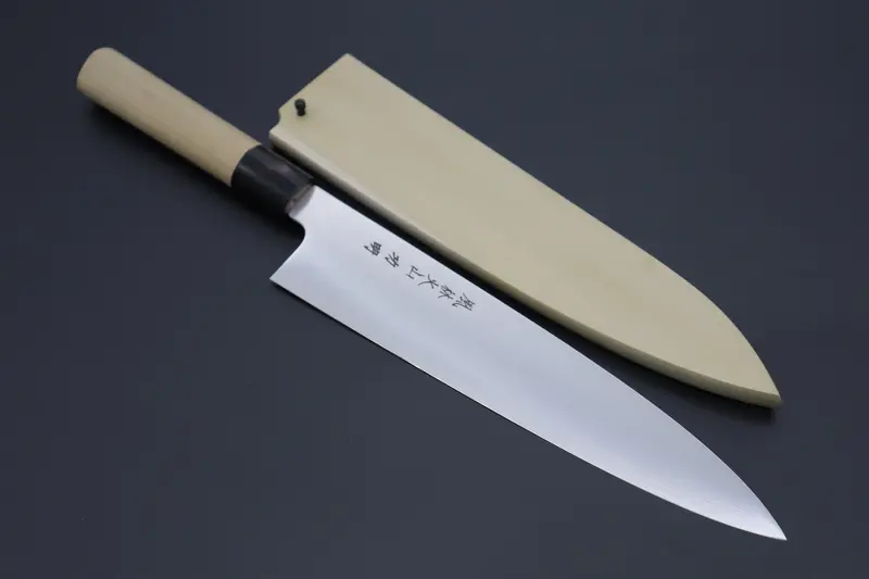 Fu-Rin-Ka-Zan R-2 Clad Wa Series Wa Gyuto 270Mm (10.6 Inch, D-Shaped Magnolia Wood Handle) 1