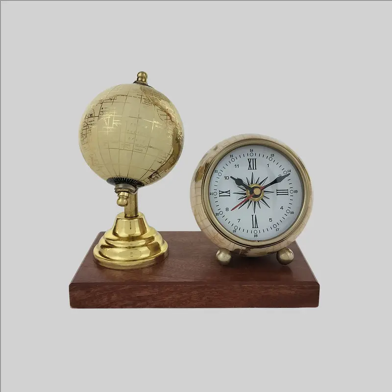 Globe With Table Clock 3 In 1
