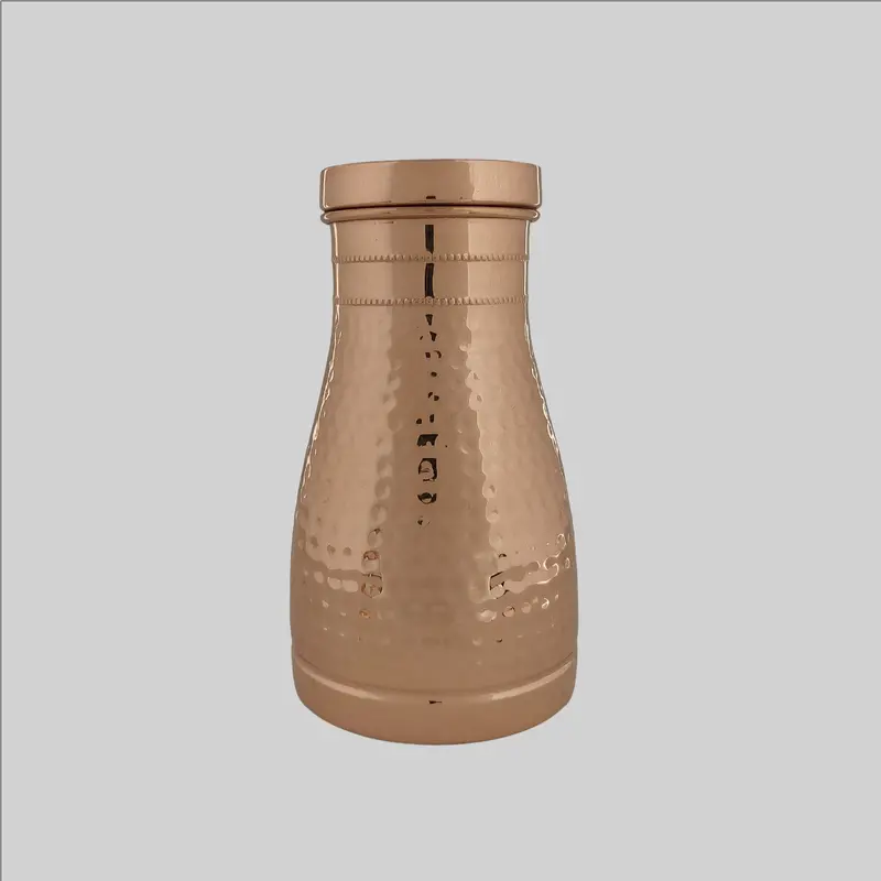Hammred Copper Water Pot 950 Ml 1