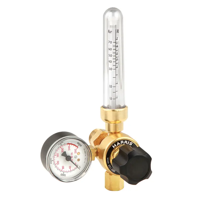 Harris 351-60Ar-580 Ar, Co2 Heavy Duty Flowmeter / Regulator - 3100331 1