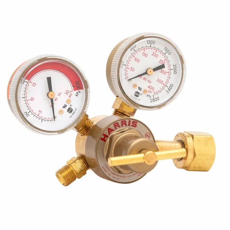 Harris Model 301-15-520 Single-Stage Pressure Regulator (B Size) - 3000166 1
