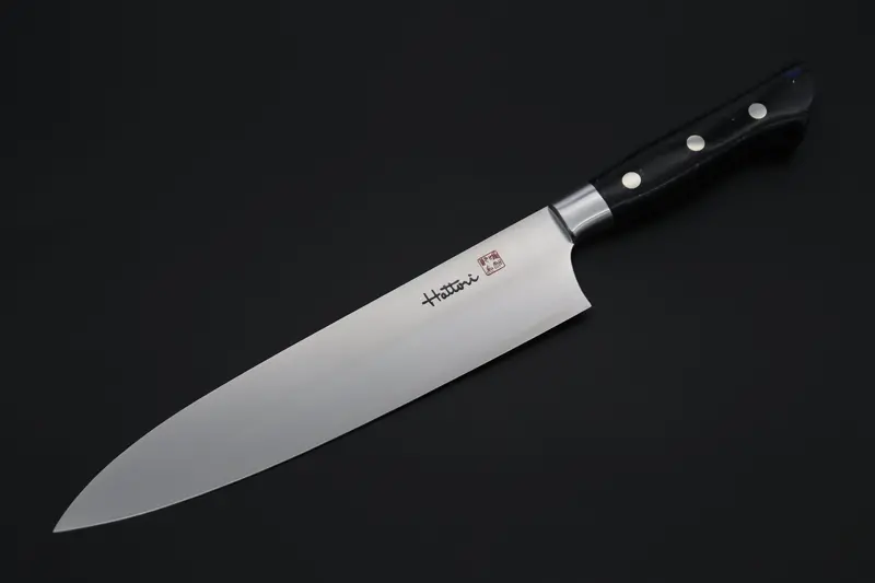 Hattori Forums Fh "Noah" Series Fhn-6D Gyuto 210Mm (8.2 Inch, "Black Space" Corian® Handle) 1