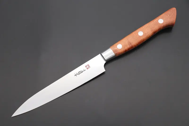 Hattori Forums Fh Solid Vg-10 Series Fh-2M Petty 120Mm (4.7 Inch, Stabilized Maple Wood Handle) 1