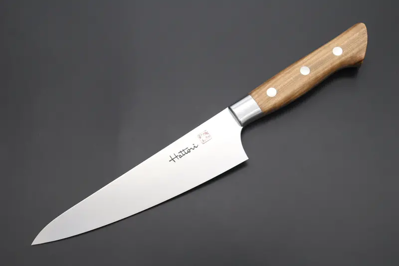 Hattori Forums Fh Solid Vg-10 Series Fh-5O Boning Knife 160Mm (6.2Inch, Olive Wood Handle) 1