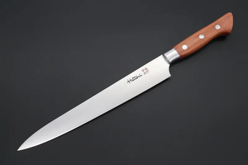Hattori Forums Fh Solid Vg-10 Series Sujihiki (230Mm Or 270Mm, 2 Sizes,Stabilized Maple Wood Handle) 1
