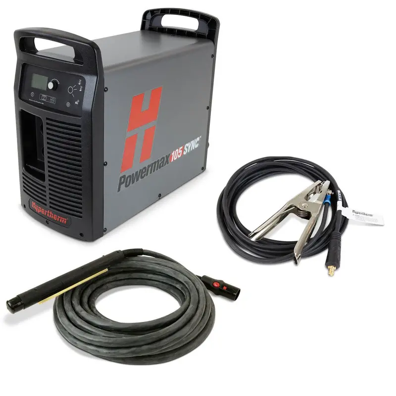 Hypertherm Powermax 105 Sync W/ Cpc & Serial Ports, 25' Machine Torch - 059684 1