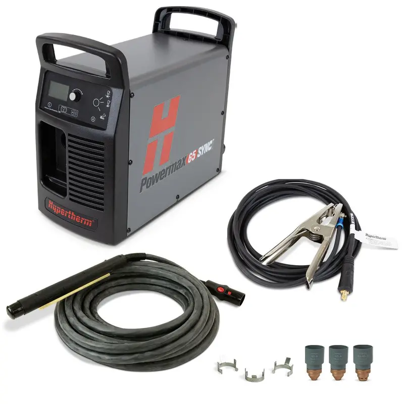 Hypertherm Powermax 65 Sync W/ Cpc & Serial Ports, 35' Machine Torch - 083375 1