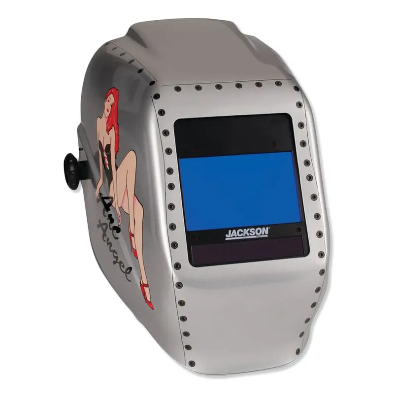 Jackson W60 Digital Variable Adf Welding Helmets, Arc Angel, 3.8" X 2.35" - 46152 1