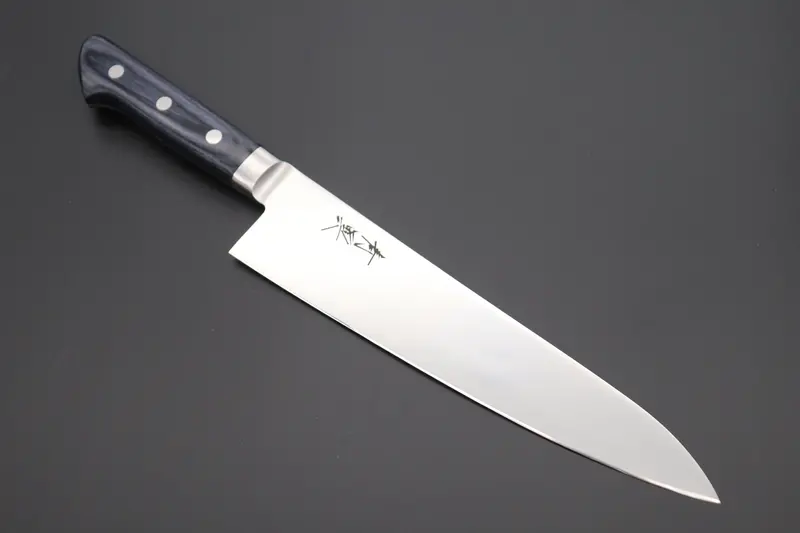 Jck Natures Blue Clouds Aus-8 Basic Series Bcap-4 Gyuto 210Mm (8.2 Inch, Royal Blue-Purple Pakka Wood Handle) 1