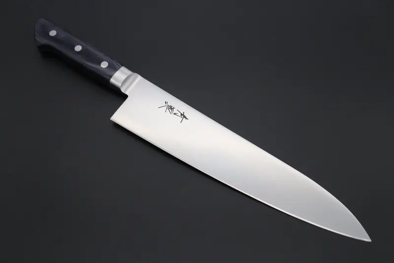 Jck Natures Blue Clouds Aus-8 Basic Series Bcap-5 Gyuto 240Mm (9.4 Inch, Royal Blue-Purple Pakka Wood Handle) 1