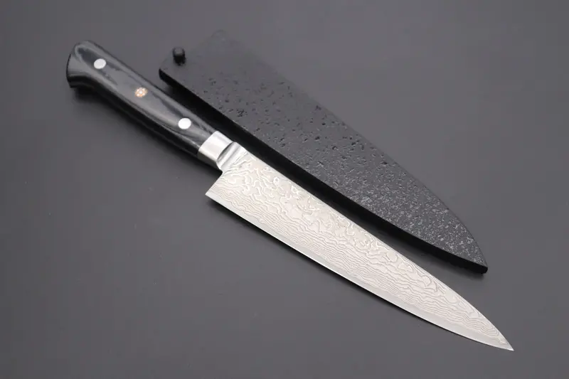 Jck Original Kagayaki R-2 Damascus Series Kgr-1 Petty 150Mm (5.9 Inch, Forged Blade) 1