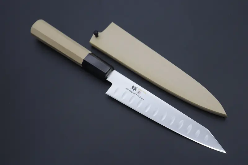 Jck Original Kagayaki Vg-10 Series With Dimples Kv-Wpdkes Kiritsuke Petty 150Mm(5.9 Inch, Special Order Made, Kiritsuke Blade Version) 1