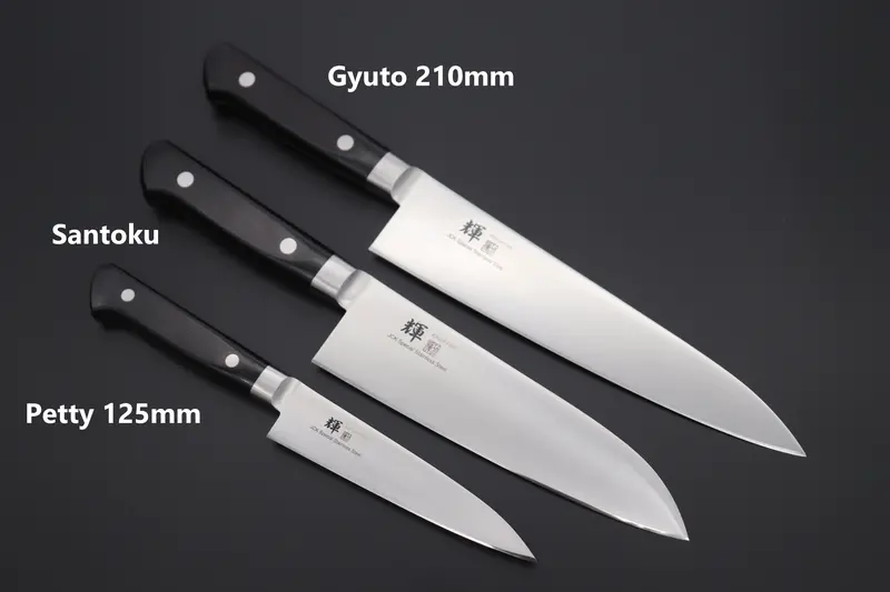 Jck Special Set "First Japanese Knife Set Type Ii" Jck Original Kagayaki 1