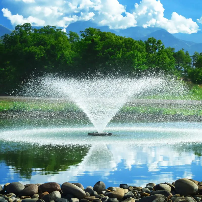 Kasco 8400Vfx 2 Hp Kasco Display Fountain Pond Aerator - 240V 1