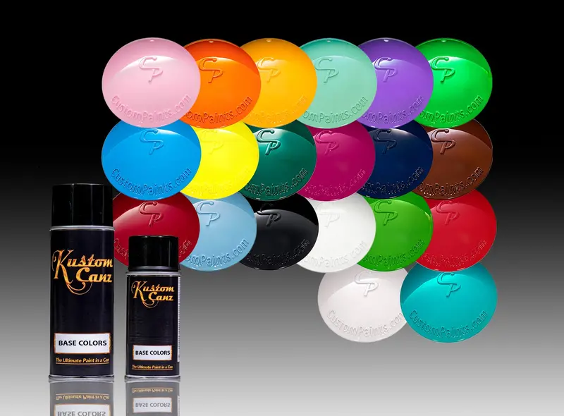 Kustom Canz Base Colors 1