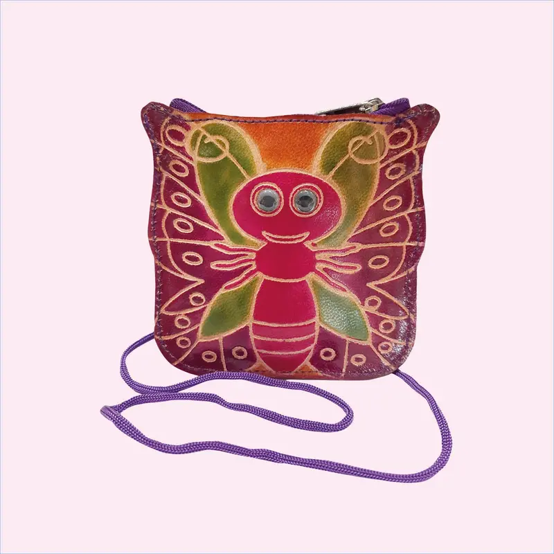 Leather Kids Sling Bag 1