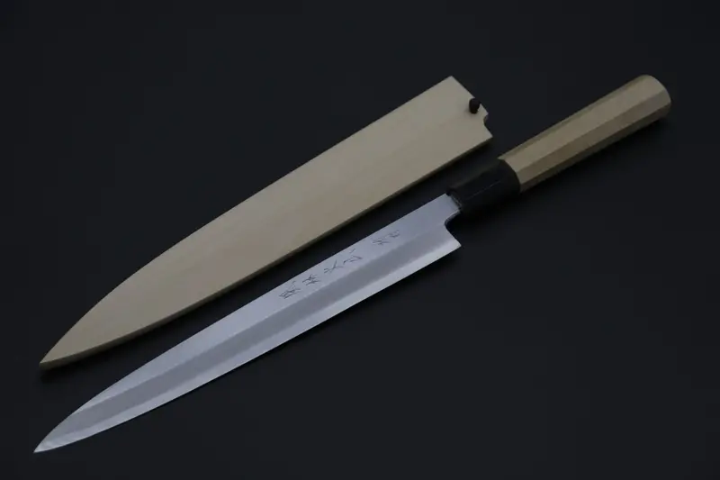 "Left Handed Version ! "Fu-Rin-Ka-Zan Hon Kasumi Series Blue Steel No.2 Fb-1L Yanagiba 240Mm (9.4 Inch) 1