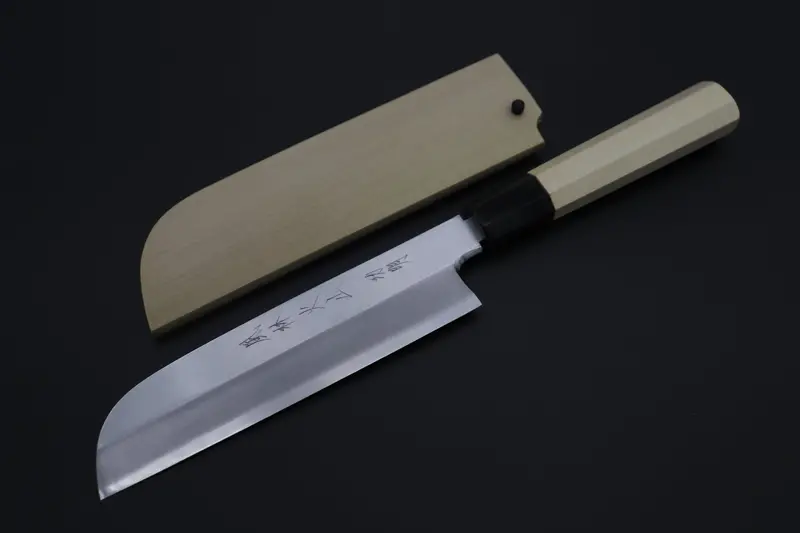 "Left Handed Version" Fu-Rin-Ka-Zan Hon Kasumi Series Gingami No.3 Fg-13L Kama Usuba 180Mm (7 Inch) 1