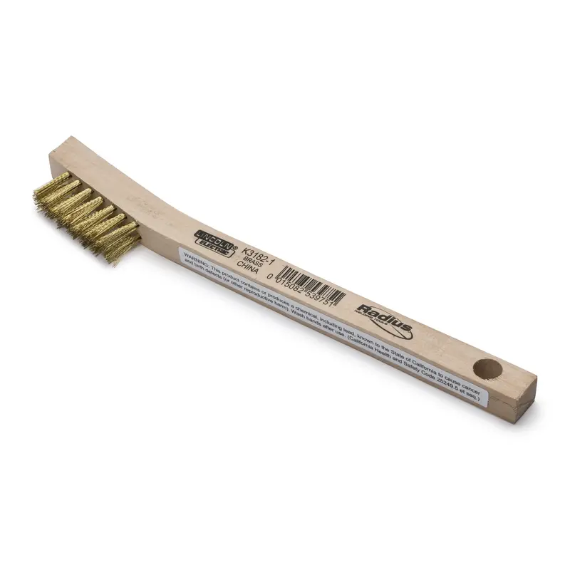 Lincoln 3 X 7 Row Brass Wire Brush - K3182-1 1