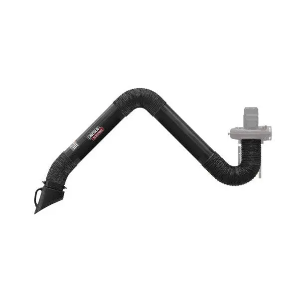 Lincoln Prism Wall-Mount Fume Extraction Arm 10 Ft. Flexible - K1655-8 1