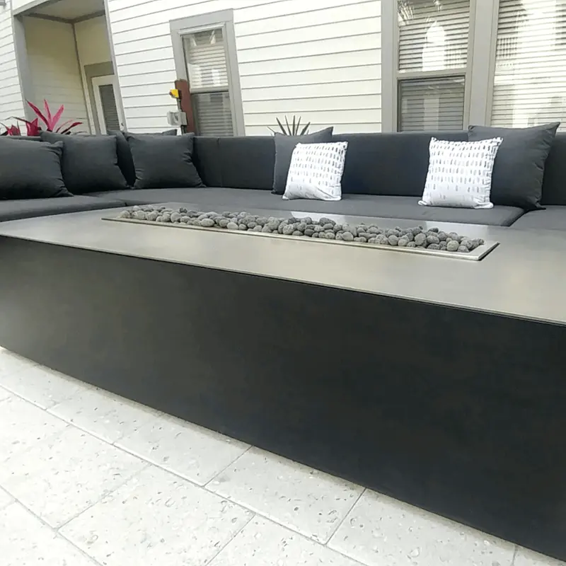 Linear Fire Pit 96" 1