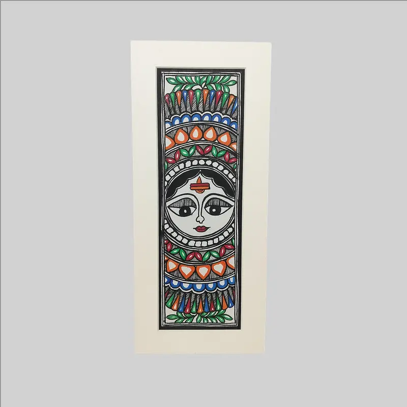Madhubani Painting (Mount) - 11 In X 4 In 1