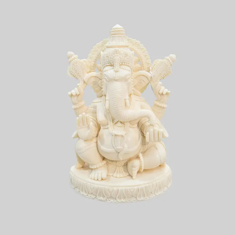 Marble Dust Ganesha 10 In 1