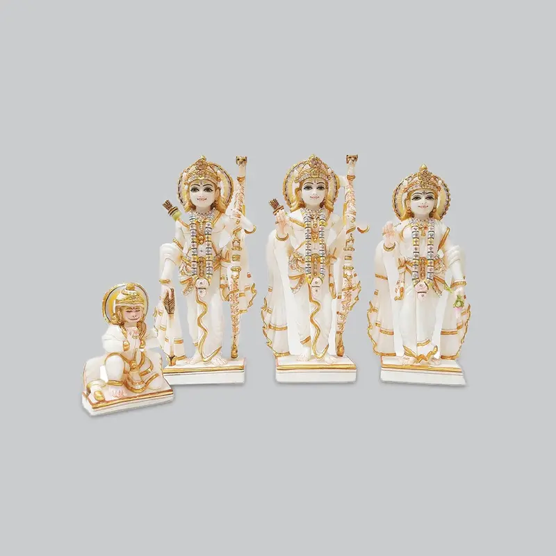 Marble Ram Darbar Set 12 In 1