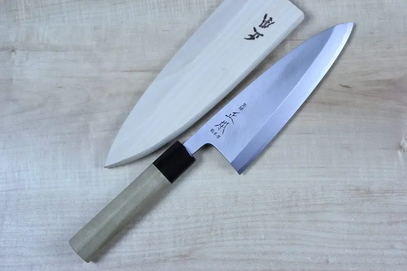 Masamoto Ka Series Hon Kasumi Blue Steel No.2 Deba (150Mm To 225Mm, 6 Sizes) 1