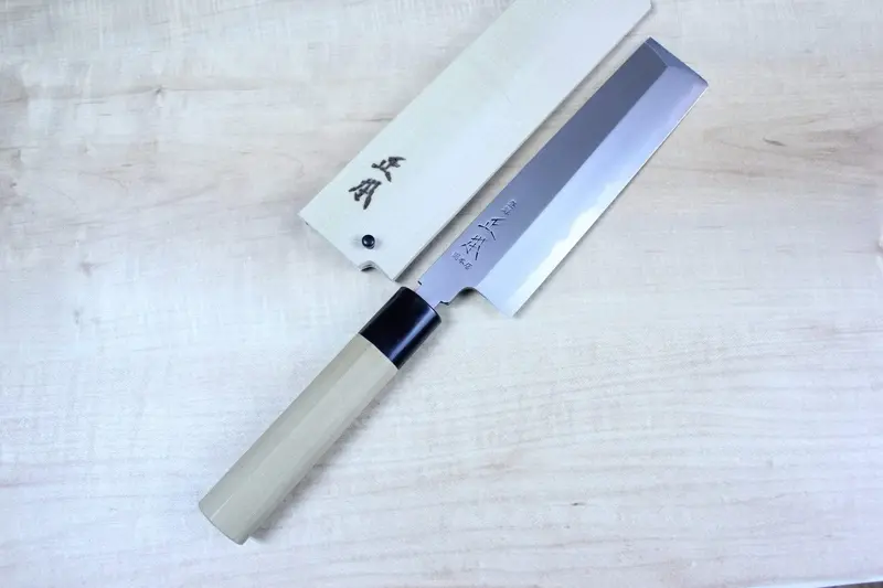 Masamoto Ka Series Hon Kasumi Blue Steel No.2 Usuba (180Mm To 225Mm, 4 Sizes) 1
