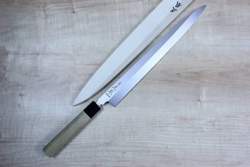 Masamoto Vg Series Vg-10 Hon Kasumi Yanagiba (240Mm To 330Mm, 4 Sizes) 1