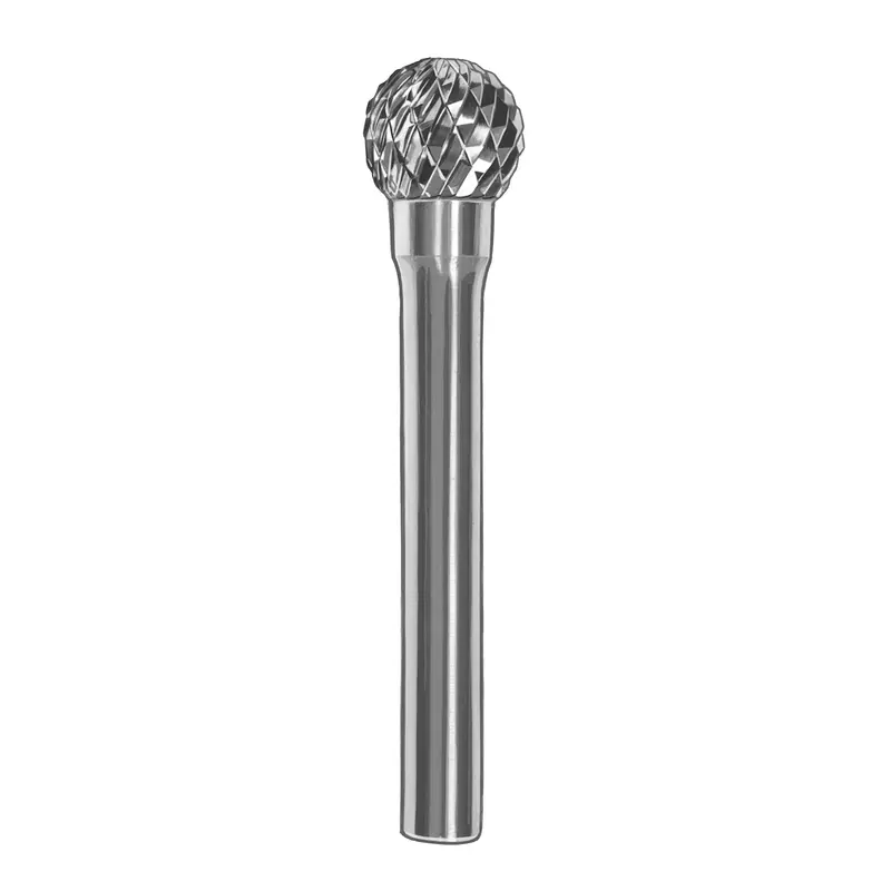 Metabo Double Cut Carbide Bur, 1/2" X 7/16" X 1/4", Sd-5 - 656755000 1