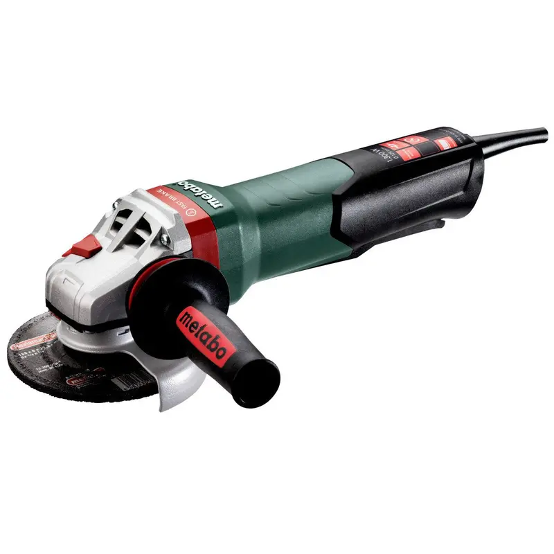 Metabo Wpb 13-125 Quick Ds 4.5"-5" Angle Grinder W/ Mechanical Disc Brake - 600437420 1