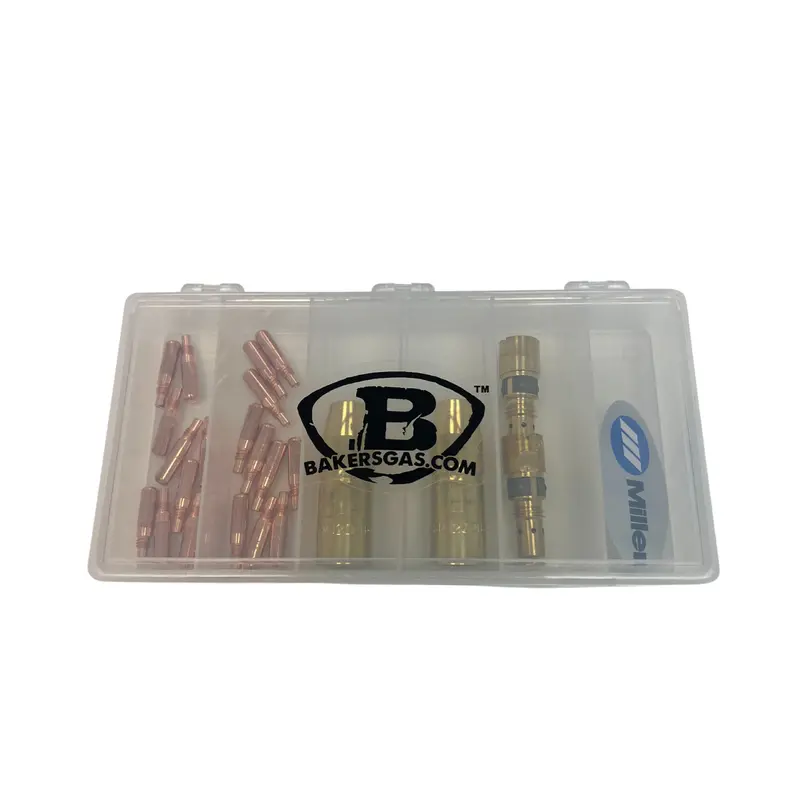 Mig Consumable Kit For Miller Mdx-100 Gun, .030 / .035 Wire 1