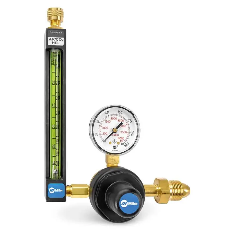 Miller 20 Series Argon/Co2/Helium Flowmeter Reg, 30 Psig - 22-30-580 1
