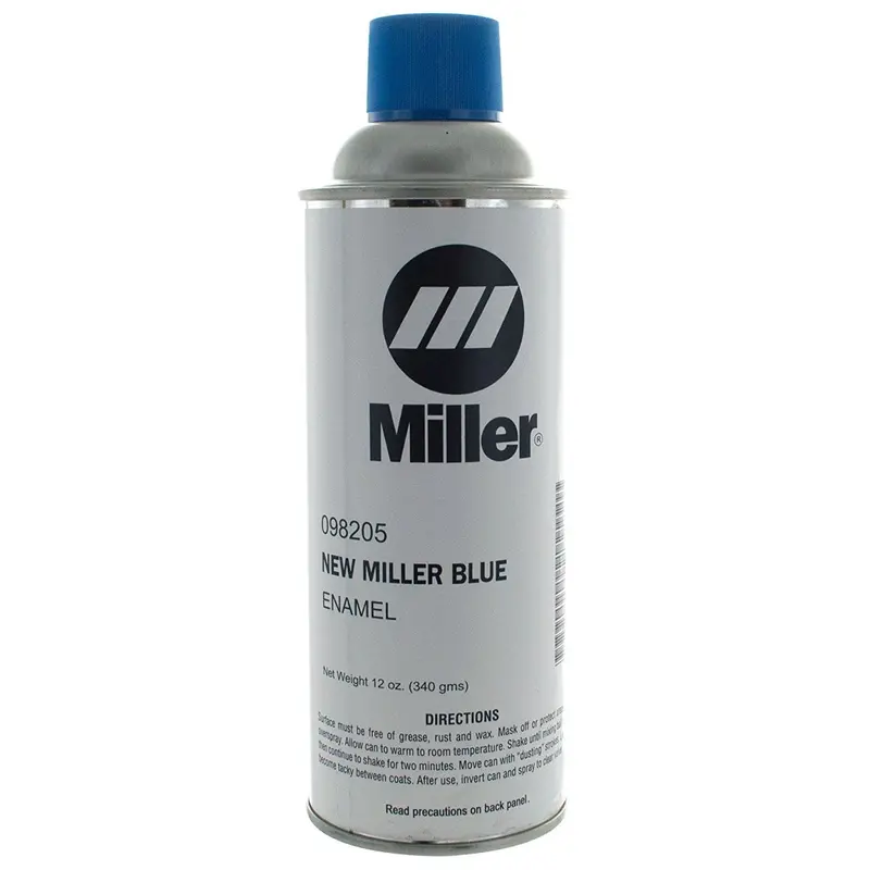 Miller Blue Enamel Paint Aerosol Can, 12 Oz - 098205 1