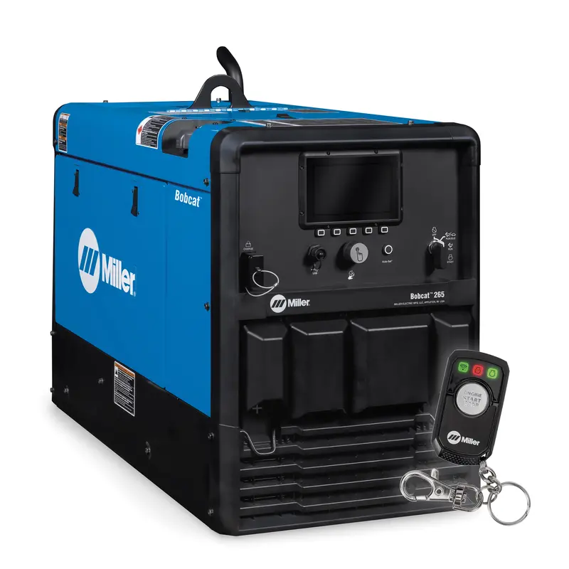Miller Bobcat 265 W/ Battery Charge & Remote Start/Stop - 907826002 1