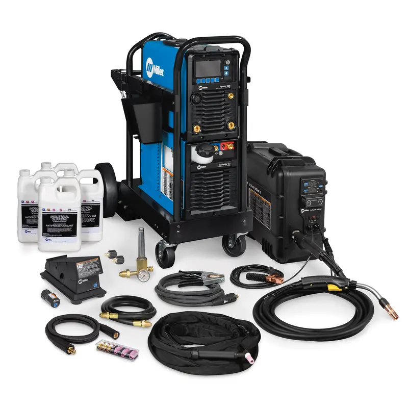 Miller Dynasty 300 Ac/Dc Multiprocess Wireless Complete And Arcreach Suitecase 12 - 951000100 1
