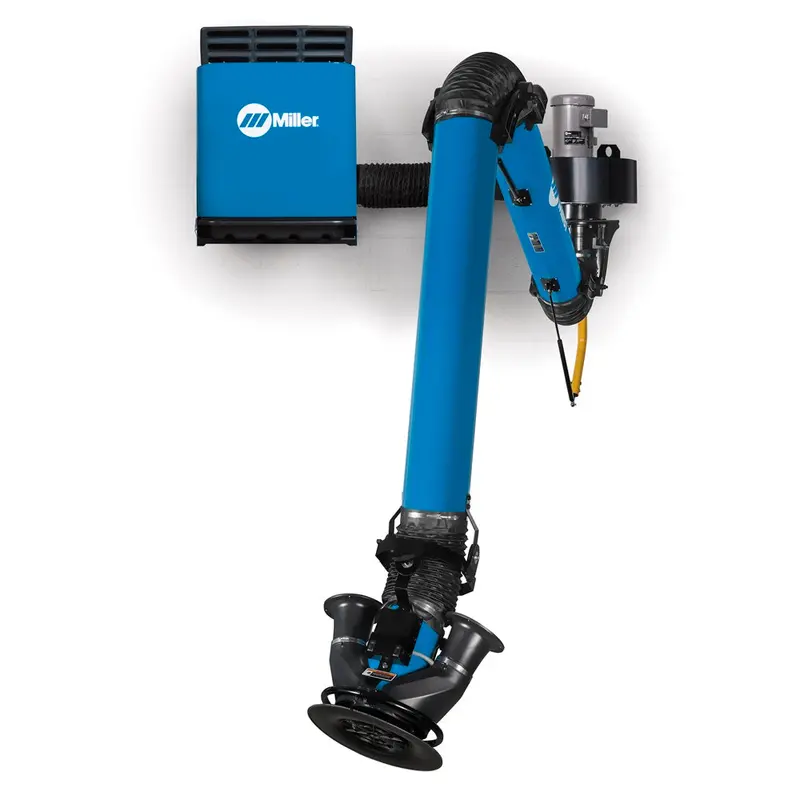 Miller Filtair Swx-S Single Arm Fume Extractor W/ 12' Zone Flow Extraction Arm - 951761 1