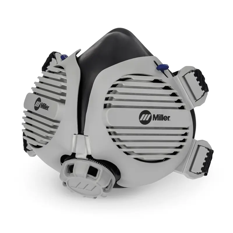 Miller Lpr-100 Gen Ii Low Profile Respirator With P100 Nuisance Level Ov Relief Filters 1