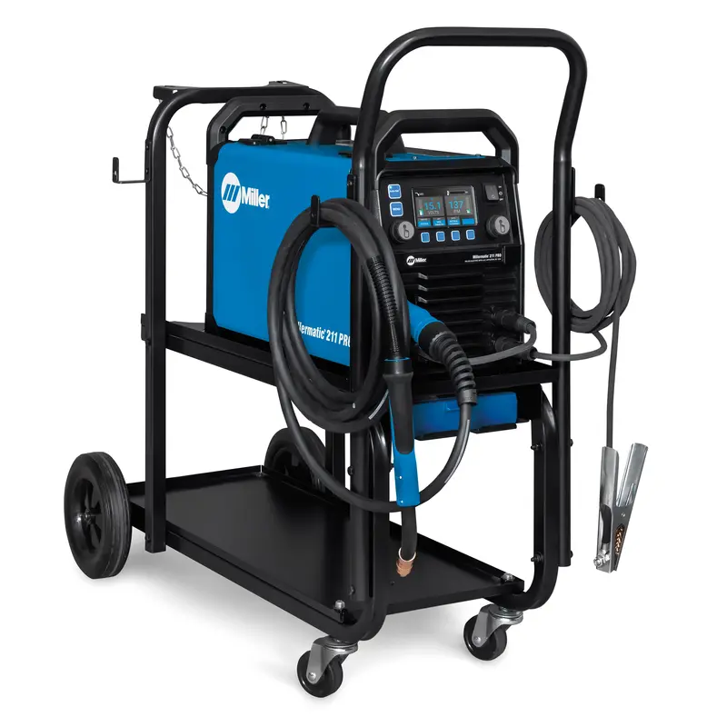 Miller Millermatic 211 Pro Mig Welder W/ Cart - 951000073 1