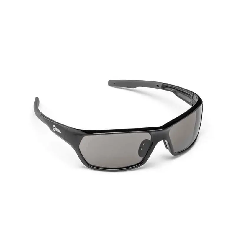 Miller Slag Black Safety Glasses (Smoke) - 272203 1