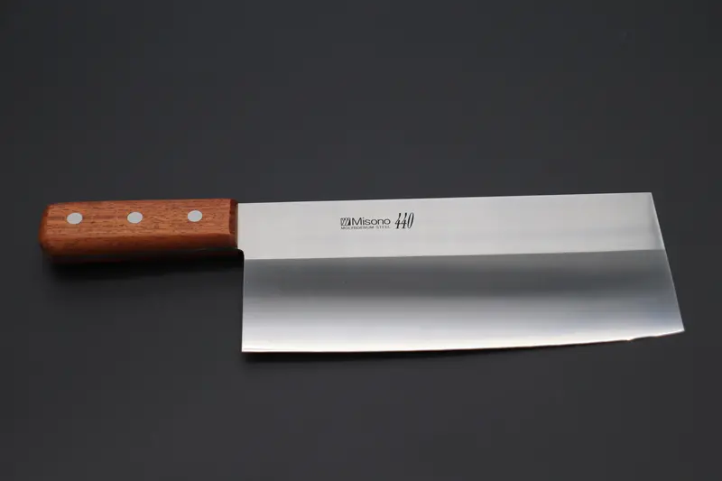 Misono 440 Series No.82 Chinese Cleaver (Narrower Blade Width Version, 8.6 Inch) 1