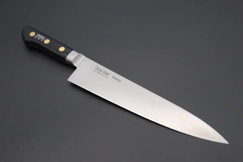 Misono Sweden Steel Series No.113 Gyuto 240Mm (9.4 Inch, Simple Misono Logo Version, Without Dragon Engraving) 1