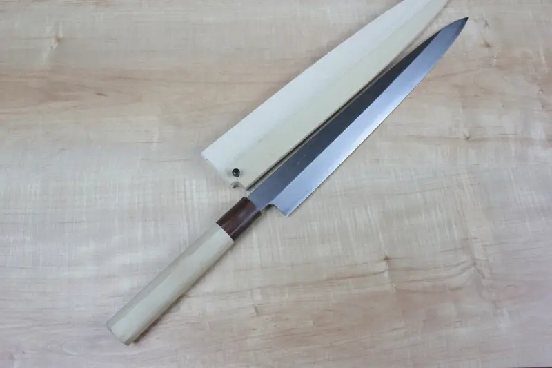 Mizuno Tanrenjo Akitada Hontanren Series Blue Steel No.2 Yanagiba (180Mm To 360Mm, 7 Sizes) 1