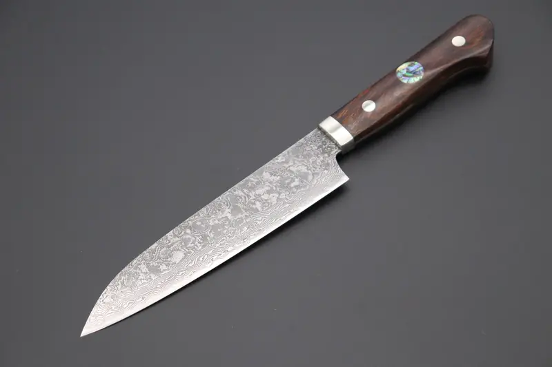 Mr. Itou “Luna Series” R-2 Custom Damascus Gyuto 160Mm (6.2 Inch) Desert Ironwood Handle (It-152) 1