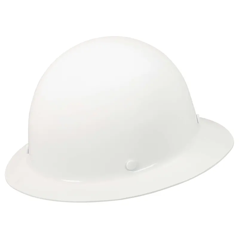 Msa Skullgard Full Brim Hard Hat W/ Fas-Trac Iii Suspension - 475408 1