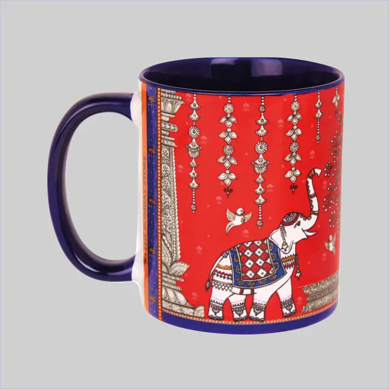 Pattachitra Jungle Coffee Mug 300 Ml 1