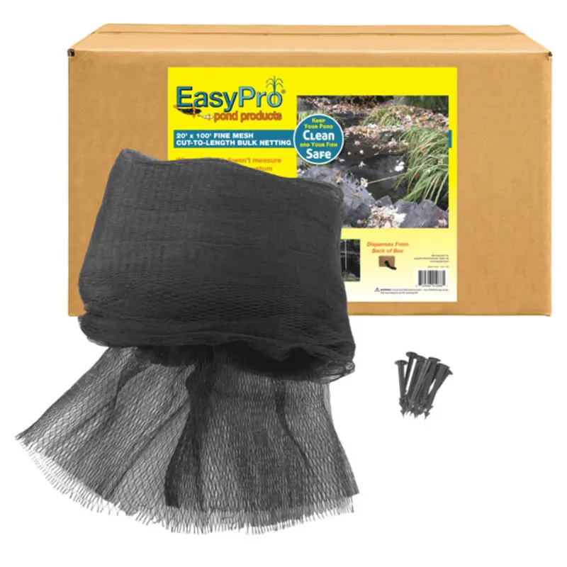 Pond Cover Netting - 3/8" Fine Mesh 1
