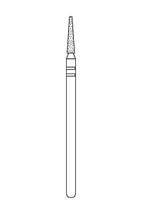 Premier Laboratory Hp Diamonds #X767.7 Round End Taper Coarse Grit Laboratory 1